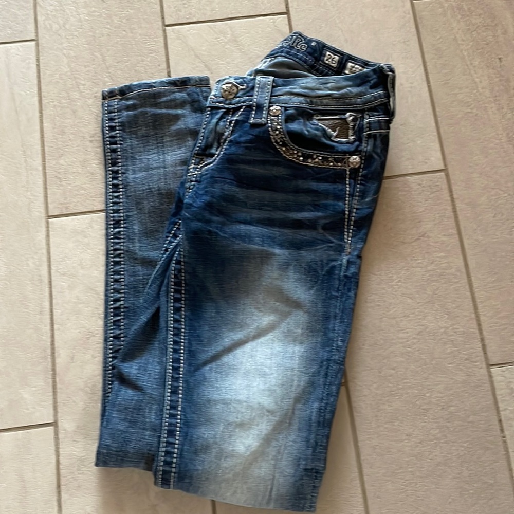 Miss Me Womens super skinny jeans